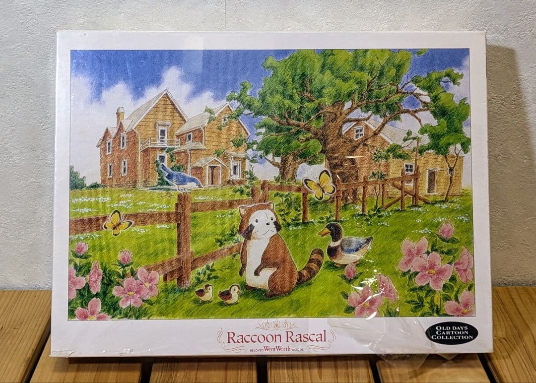 未開封　あらいぐまラスカル　パズル 1000ピース　「柵」