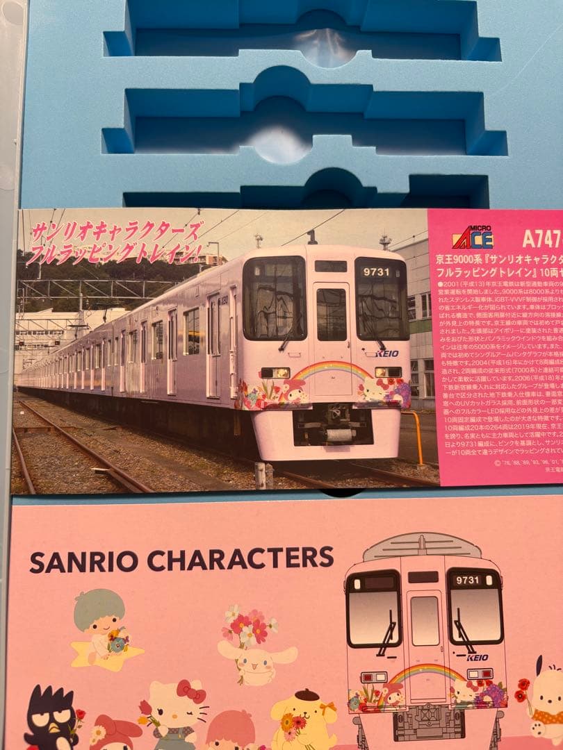 コ*ー様 京王9000系サンリオキャラクターズフルラッピングトレイン10両