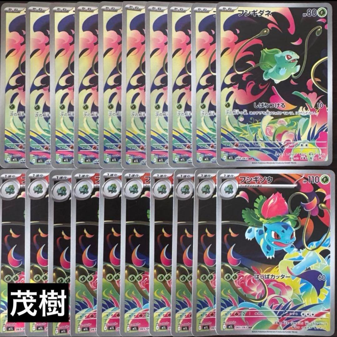 フシギダネAR10枚　フシギソウAR 10枚