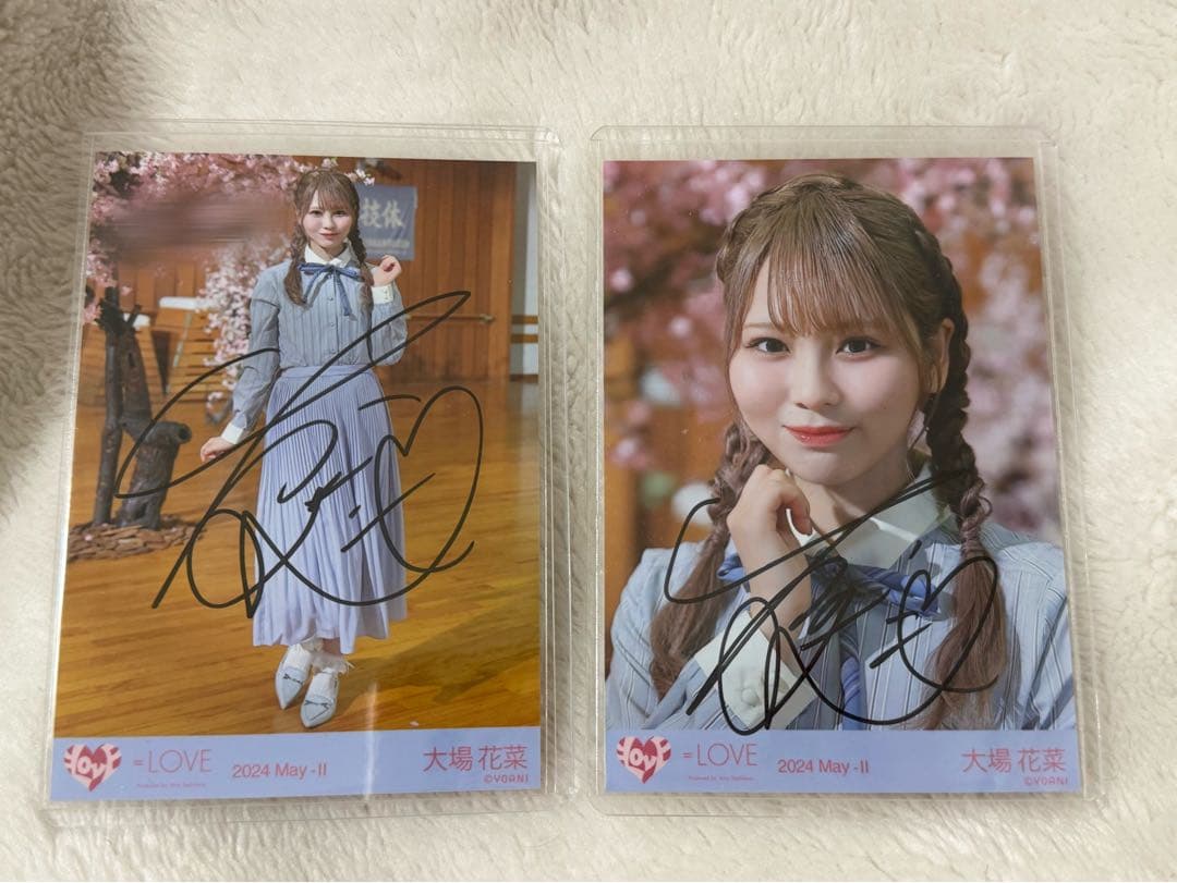 イコラブ 大場花菜 君の第3ボタン 直筆ヨリ ヒキ コメあり イコラブ 大場花菜 君の第3ボタン 直筆ヨリ ヒキ コメあり - メルカリ