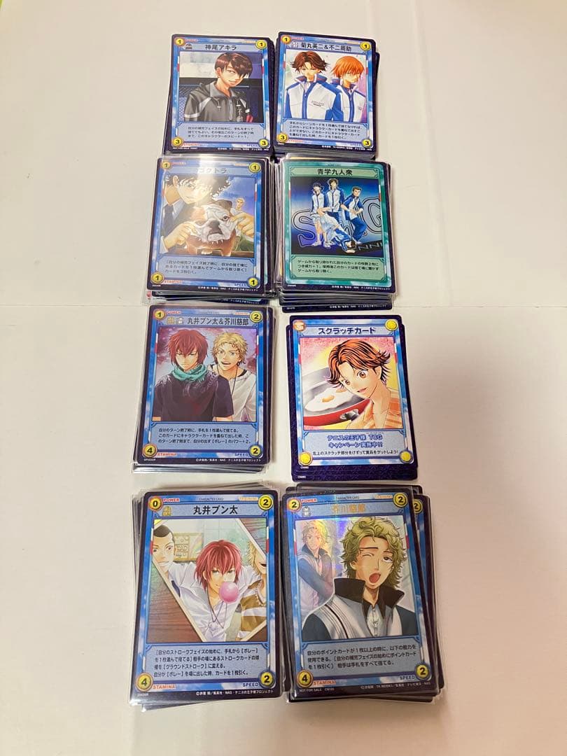 テニスの王子様　トレーディングカード　TCG まとめ