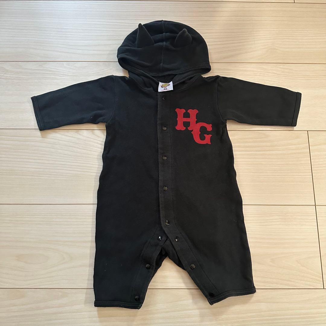 ヒステリックミニ しっぽ付きロンパース 60 - メルカリ