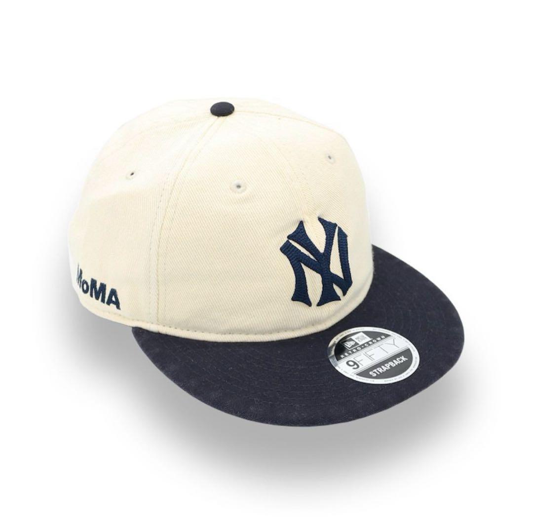 ニューエラ × モマ ニューヨーク ヤンキース レトロ クラウン キャップ