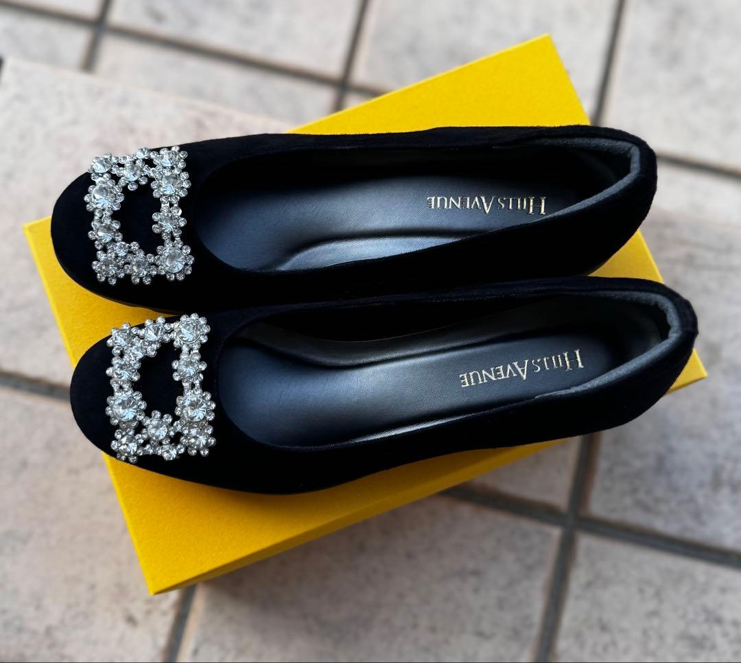 ヒルズアベニュー　24センチ　ビジュー付パンプス　新品未使用 2026年最新】Yahoo!オークション -ヒルズアベニュー 24の中古品・新品