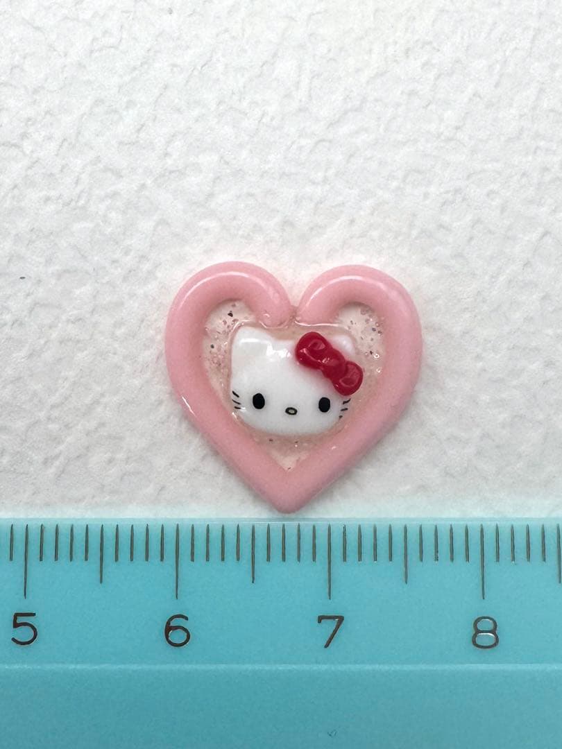 キティ　リングパーツ　ネイル 3D パーツ