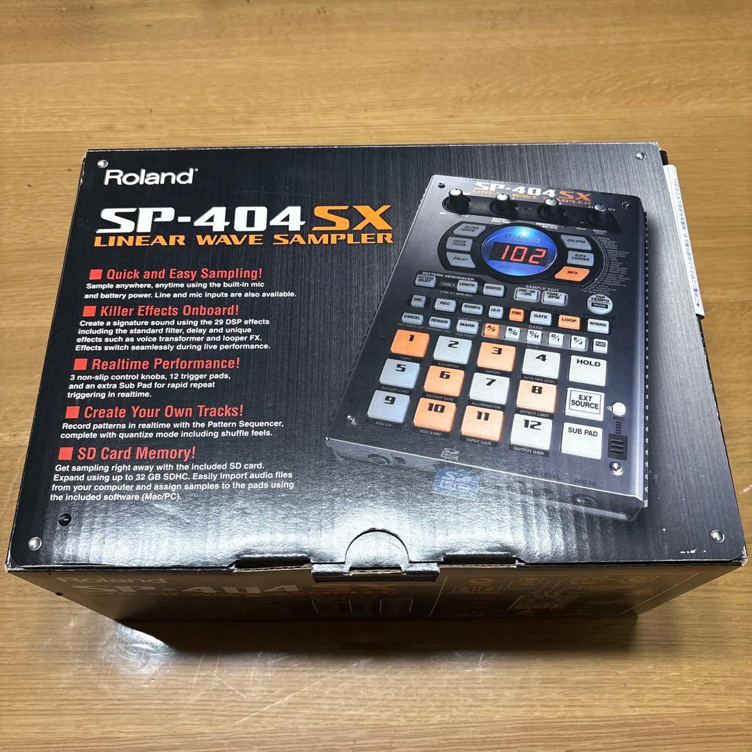 最終お値下げ 美品 Roland SP-404SX サンプラー 使い勝手の良さとサウンド・クオリティ！Roland SP-404SX サンプラー