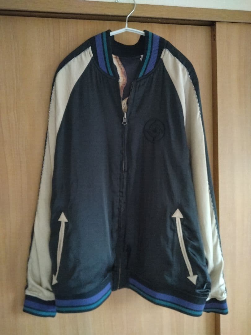 フシグロリバーシブルスカジャケット【呪術廻戦コラボ】glamb