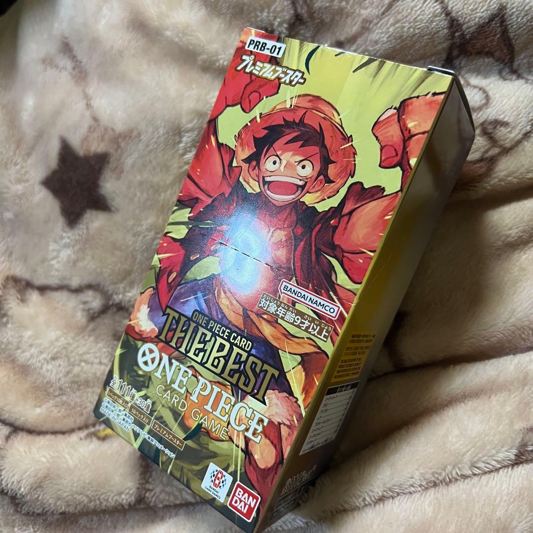 新品 ワンピースカードBOX THE BEST PRB-01 未開封 テープ付き - メルカリ
