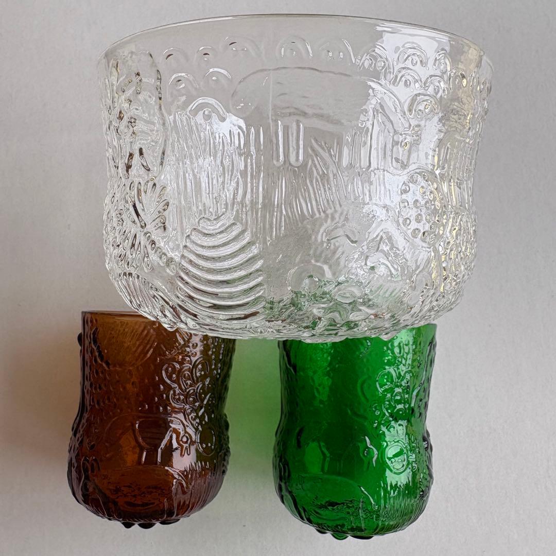 Oiva Toikka Fauna 3個セット Oiva Toikka – Fauna Fennica from Nuutajärvi