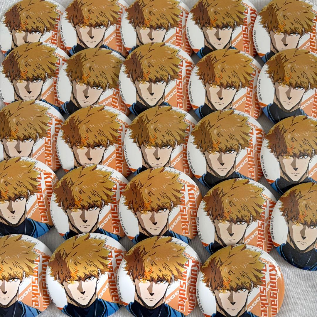 ブルーロック　國神錬介　缶バッジ　24個