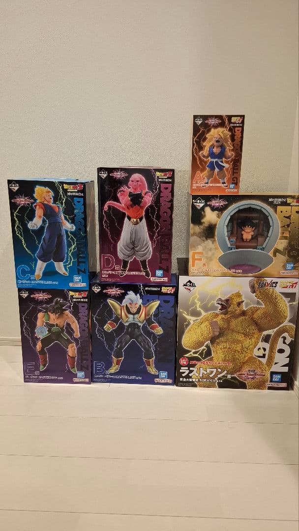 新品未開封　ドラゴンボール　一番くじ　オムニバスアルティメット　7体セット 一番くじ ドラゴンボール VSオムニバスアルティメット│株式会社BANDAI