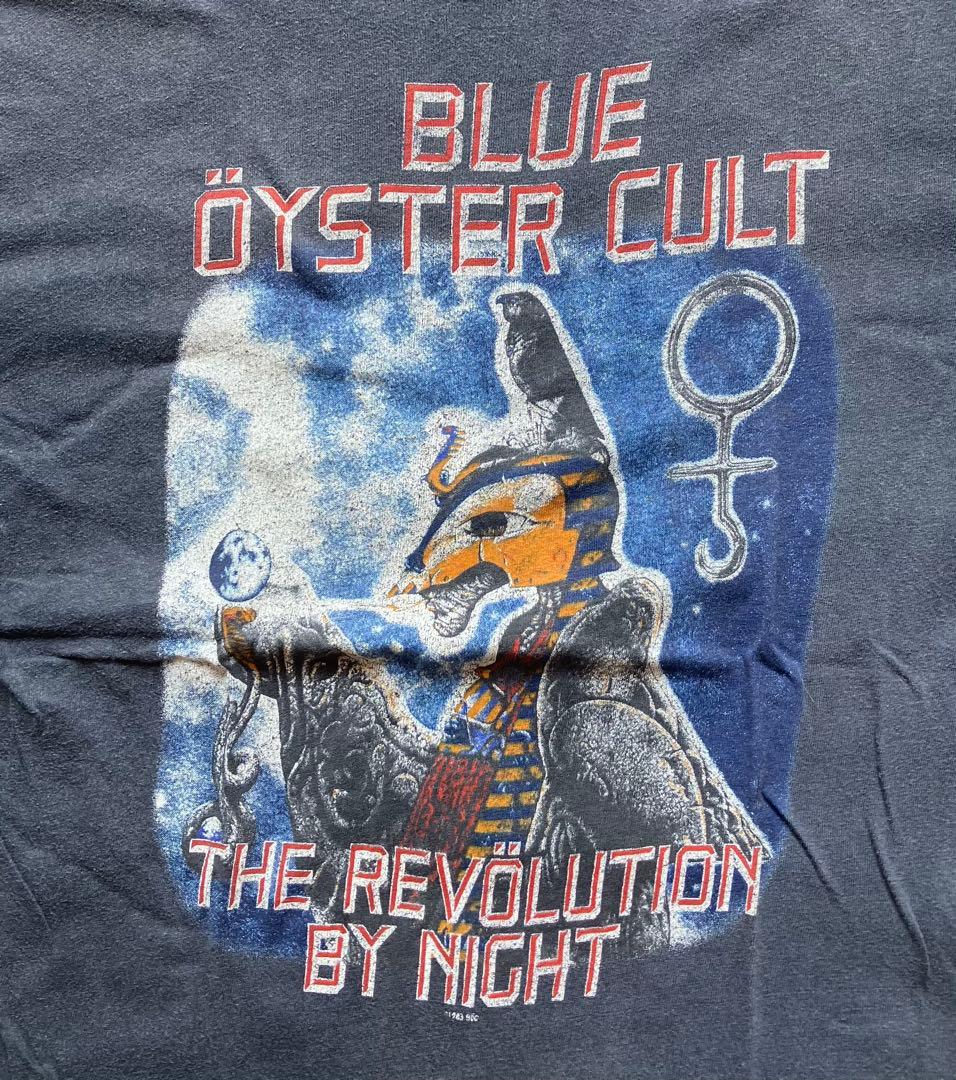 【レア　旧タグ　アメリカ製】　ブルーオイスターカルト　ツアーTシャツ　XLサイズ uekitaya_a-ong480