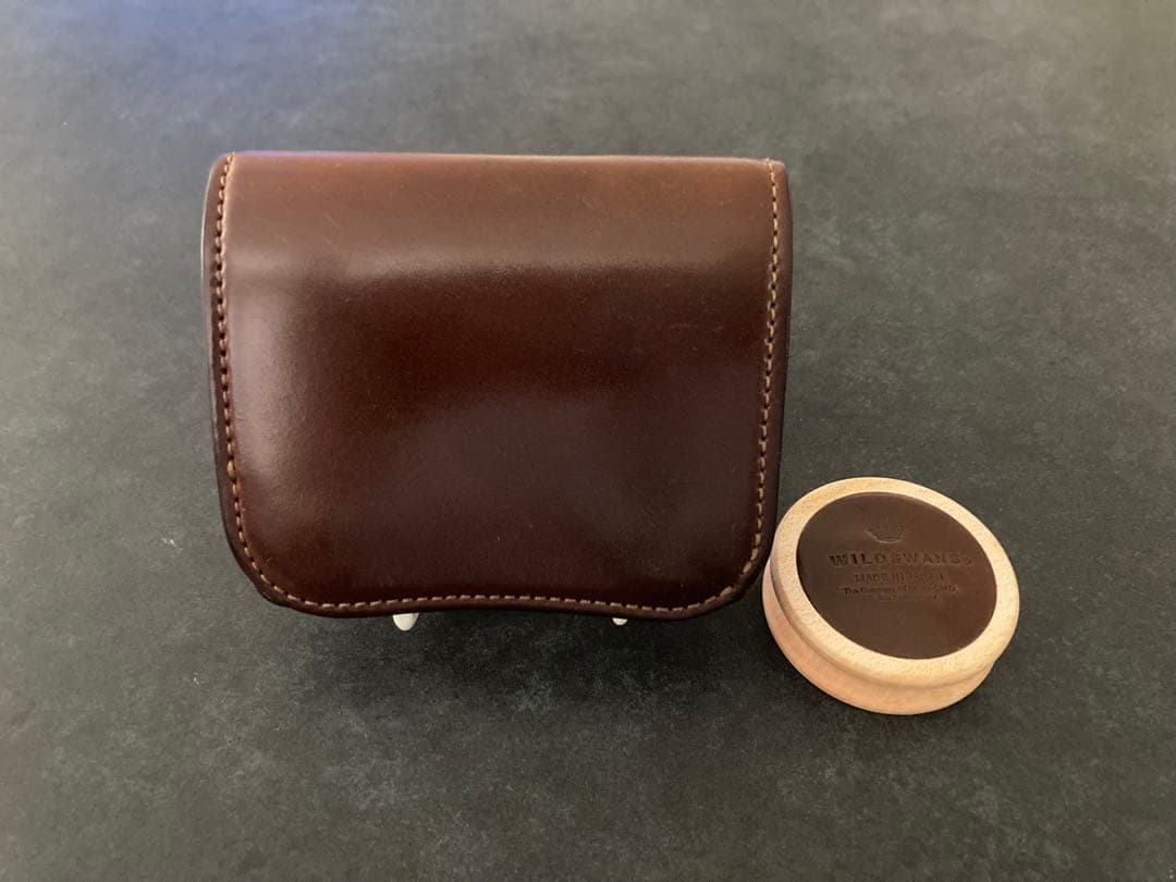 イ*読様 ワイルドスワンズ　パーム　シェルコードバン　マホガニー　銀座8周年限定 2024限定シェルコードバンシリーズについてのお話4 | WILDSWANS