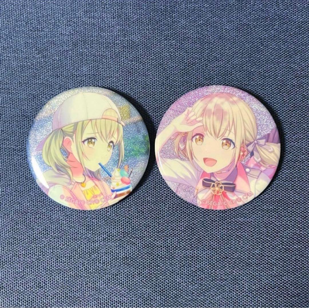 プロセカ 小豆沢こはね 缶バッジ 2点 - メルカリ