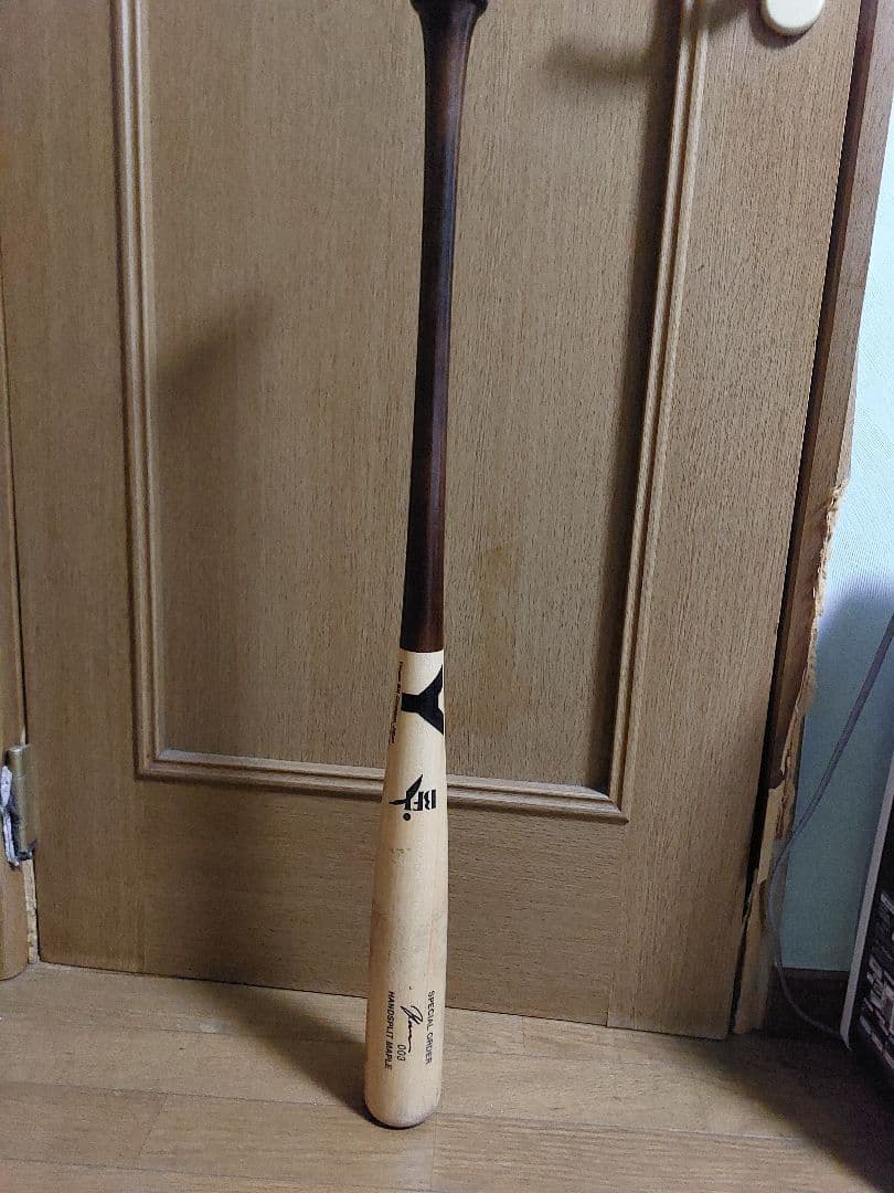 ヤナセ 木製硬式野球バット【あっぷるグリーン】