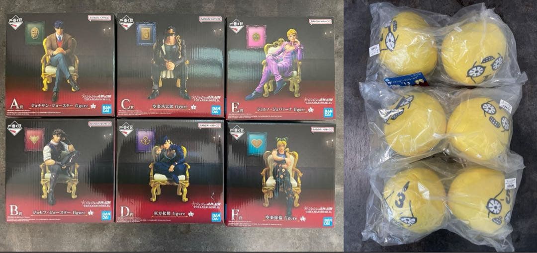 一番くじ-THE★JOJO WORLD- 上位賞コンプリートセット(おまけ付)