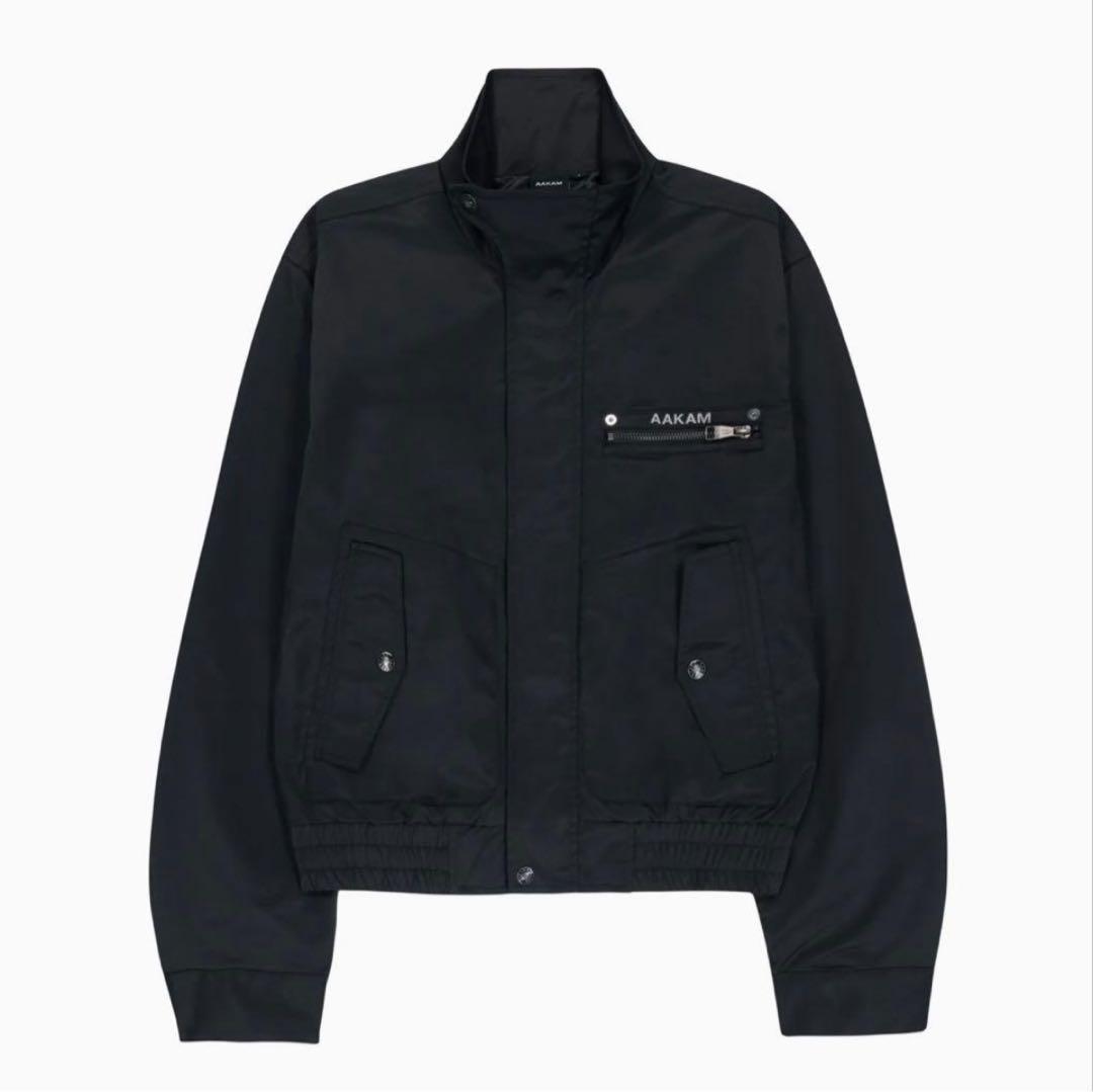 AAKAM High-Neck Button Jacket サイズ2