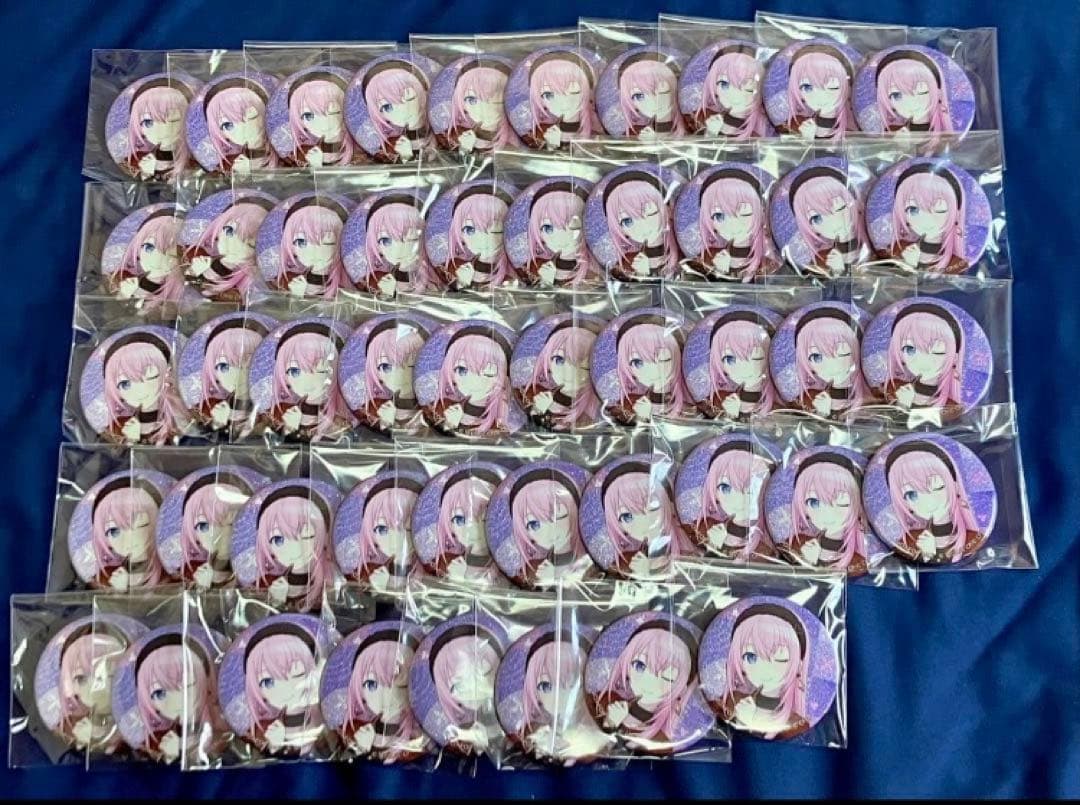 プロセカ 巡音ルカ グリッター 特典 缶バッジ vol.40B 48点