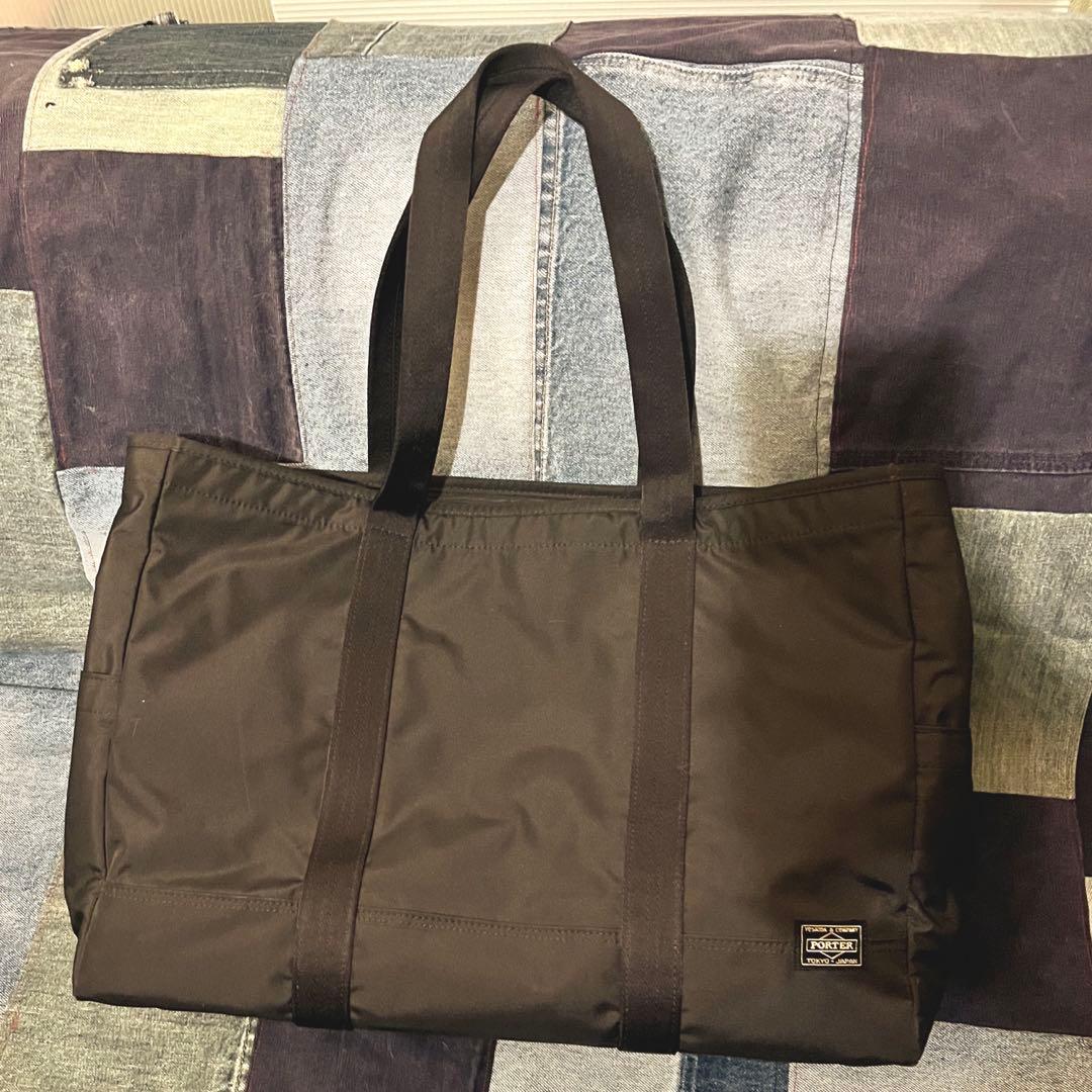ポーター ハイブリッド トートバッグ A4可 大容量 ブラック 吉田カバン