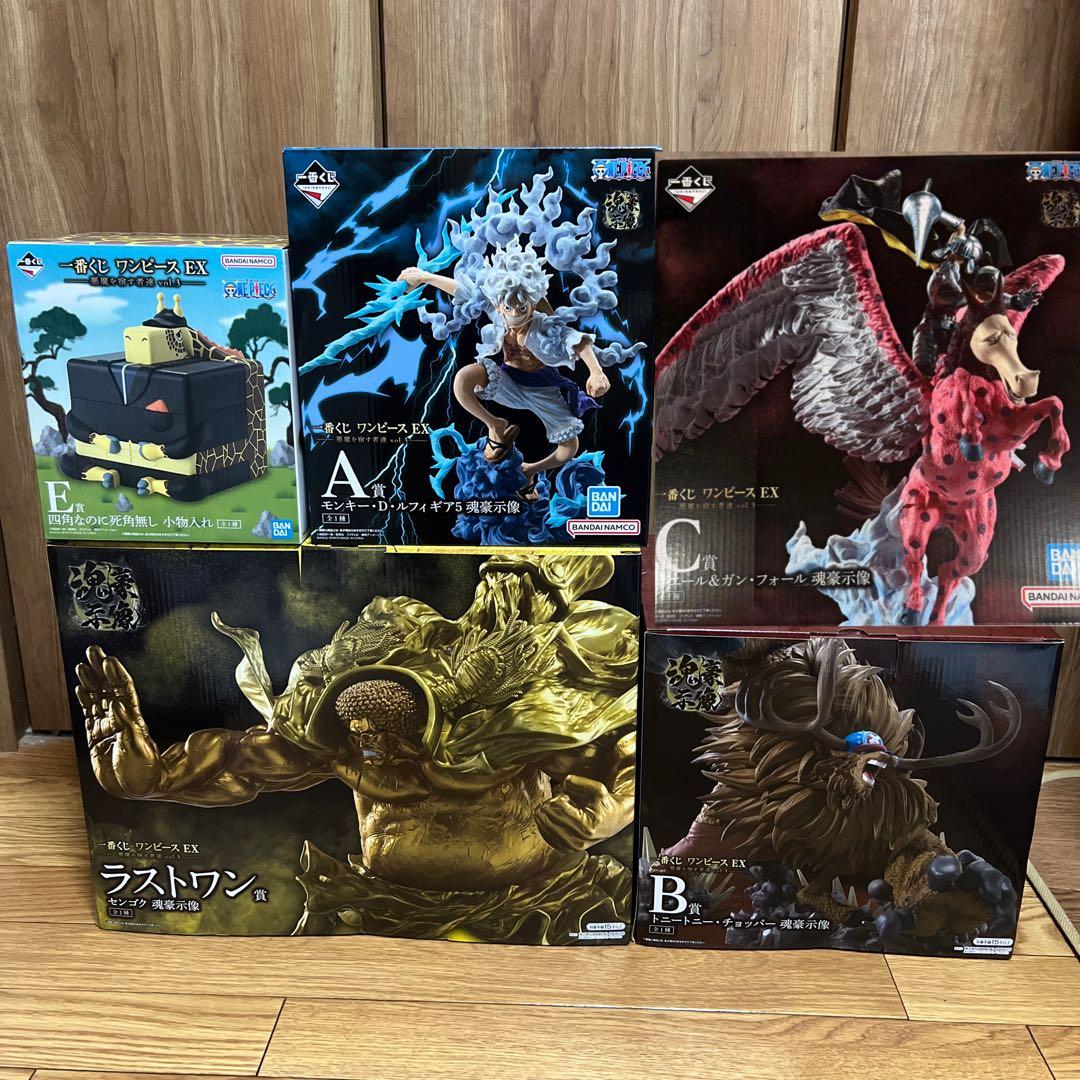 一番くじ ワンピース A賞 B賞 C賞 E賞 ラストワン賞 フィギュア セット