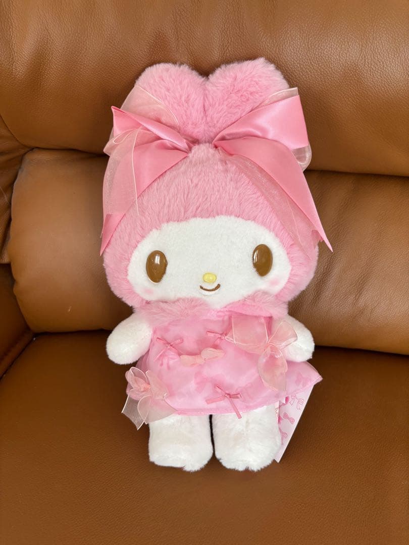 マイメロディ　リボン姫　50周年　ぬいぐるみ　サンリオ　バースデードール