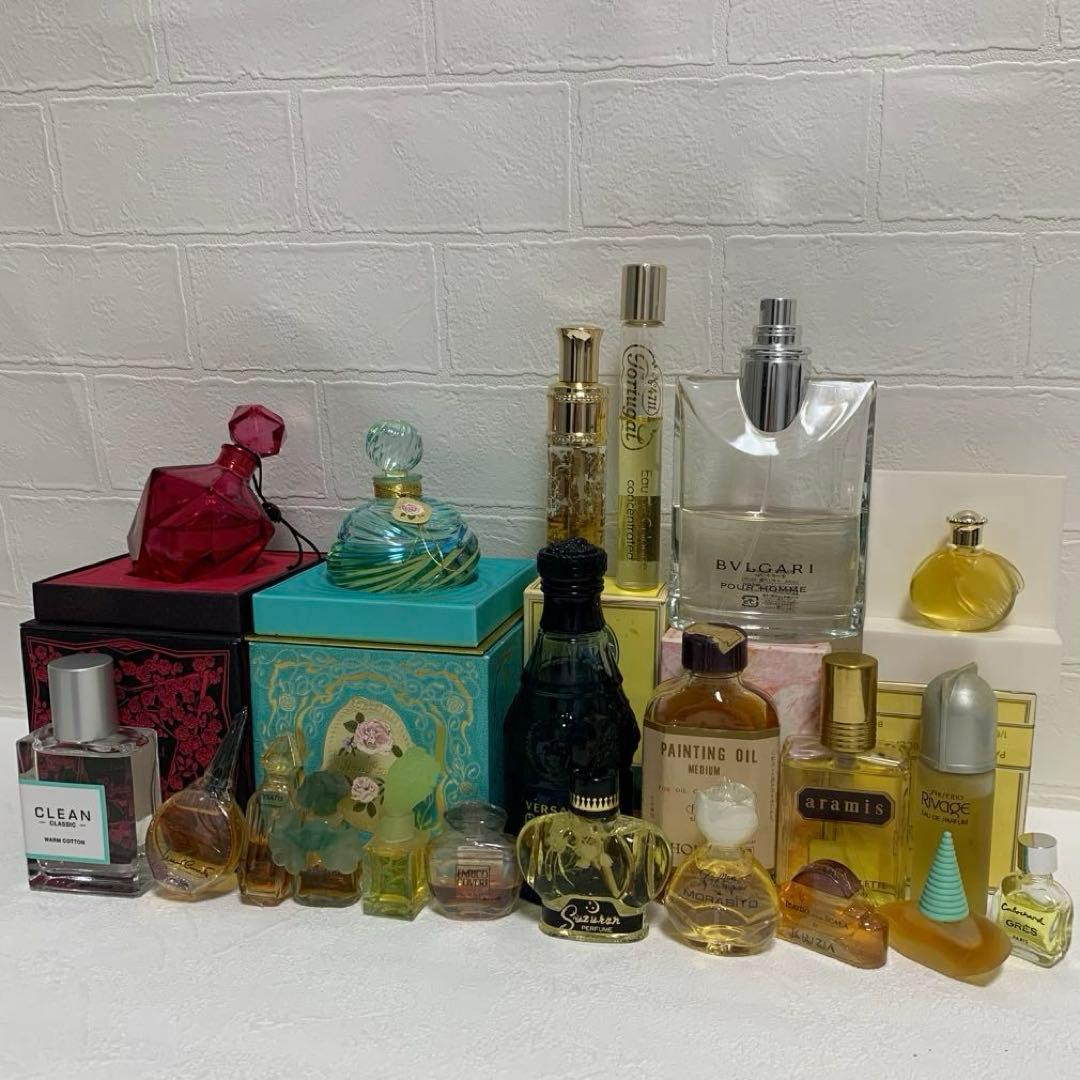 香水　セット　おまとめ　シャネル　資生堂　ブルガリ　ニナリッチ　など