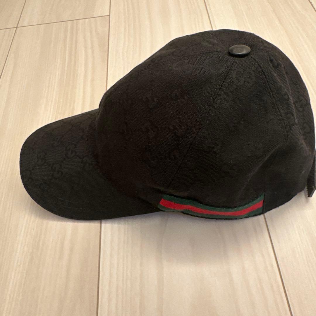 NAOP様専用】GUCCIキャップ 黒 L59 - メルカリ