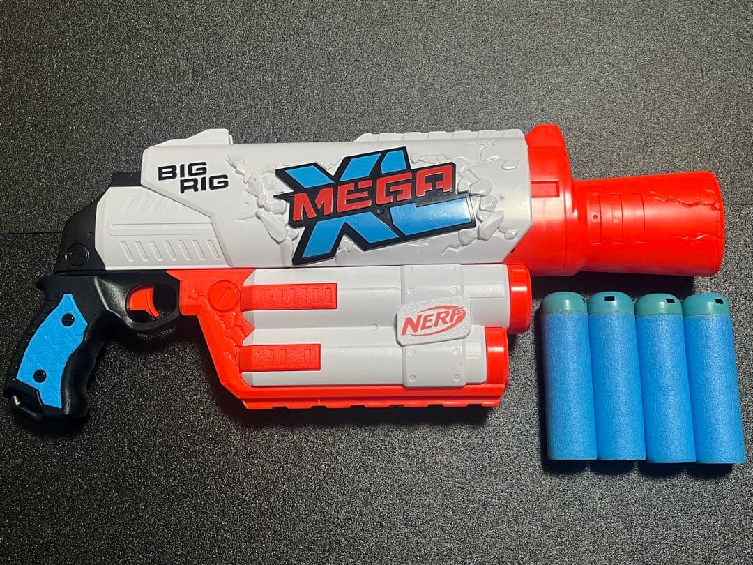 ナーフ Mega XL ビックリグ Big Rig ＆ ダーツホルダー セット