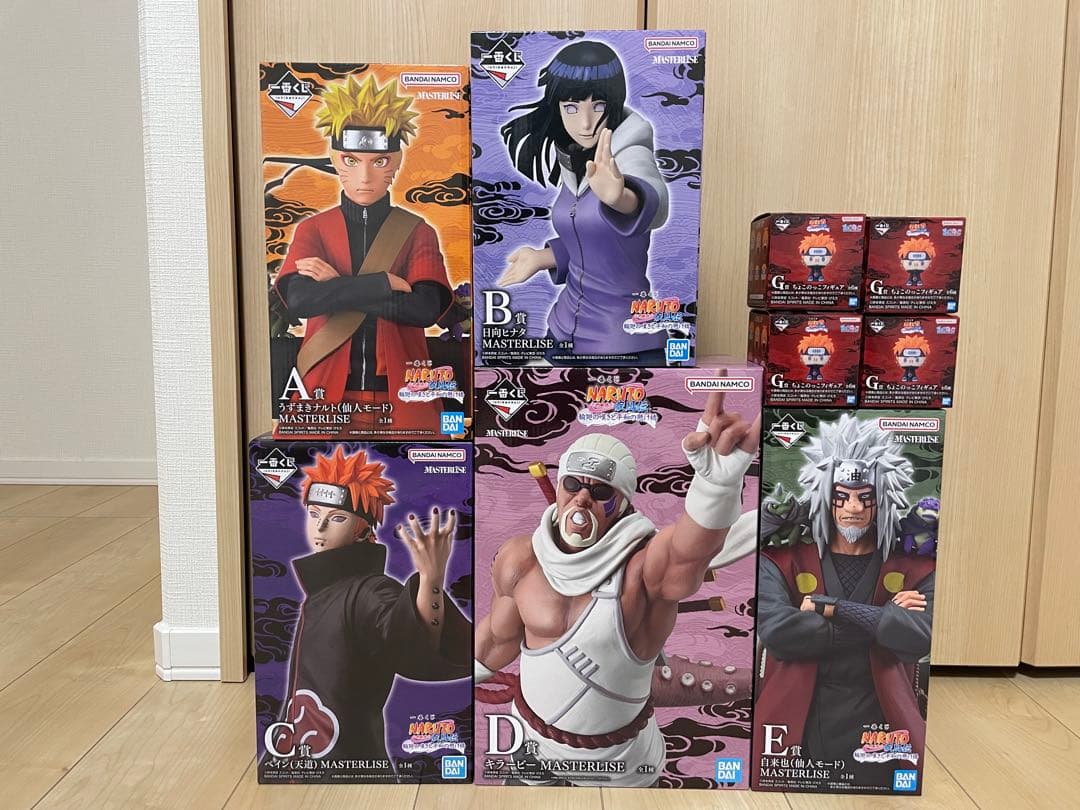 【匿名配送】NARUTOナルト 一番くじ フィギュアセット 一番くじ NARUTO-ナルト- 疾風伝 心を写す赤き瞳｜一番くじ倶楽部