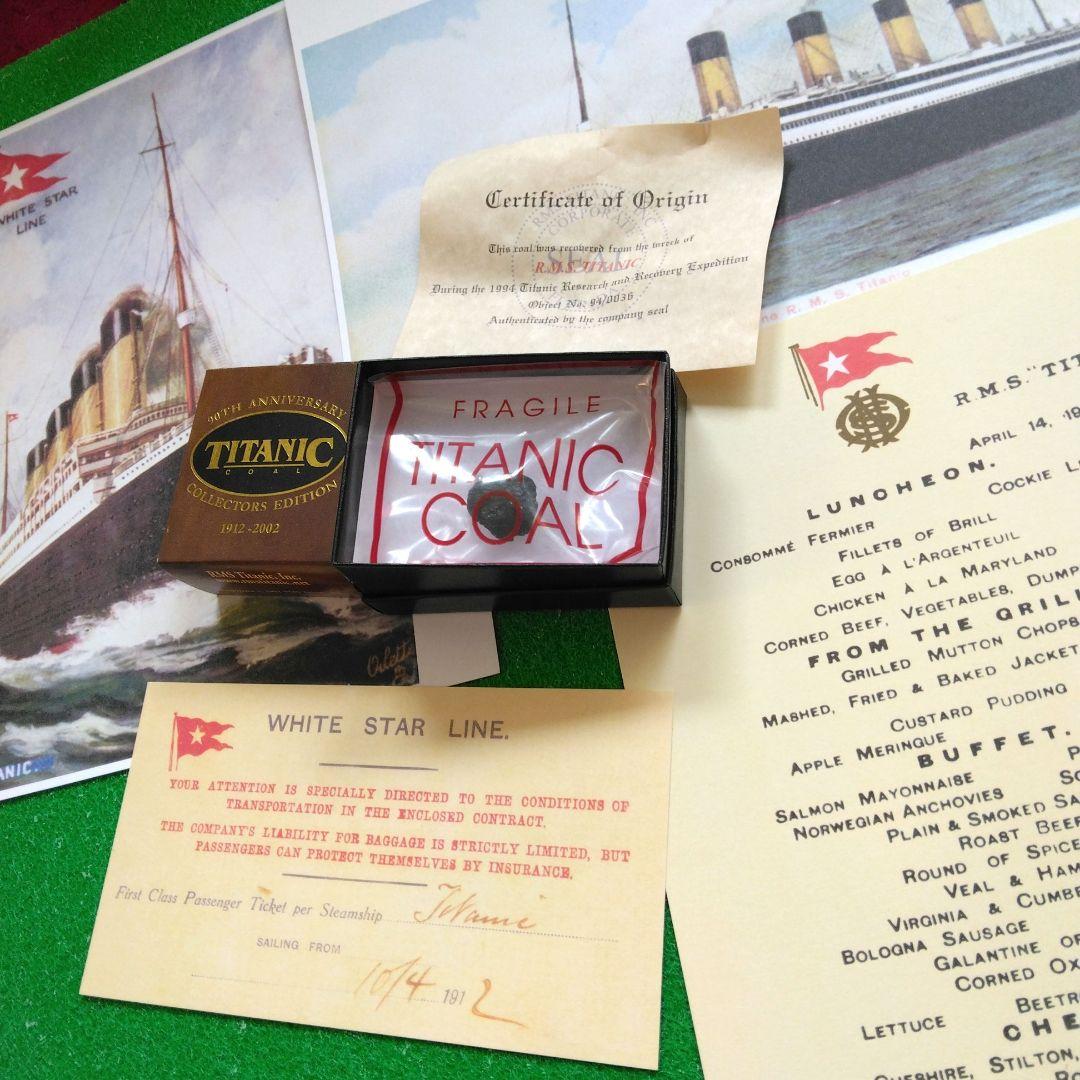 タイタニック号　3点セット タイタニック号の惨劇を再現した模型船コレクション：RMSタイタニック