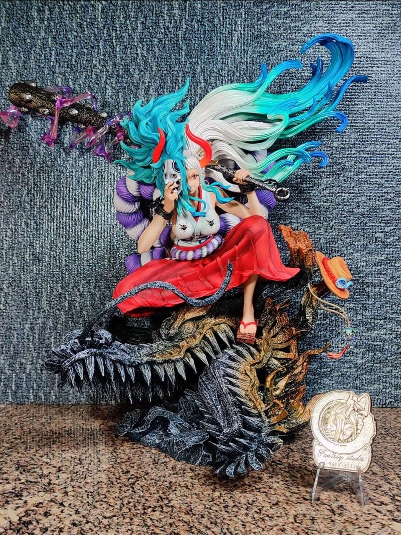 ワンピース ヤマト(大和) ガレージキット フィギュア1/8サイズ - メルカリ