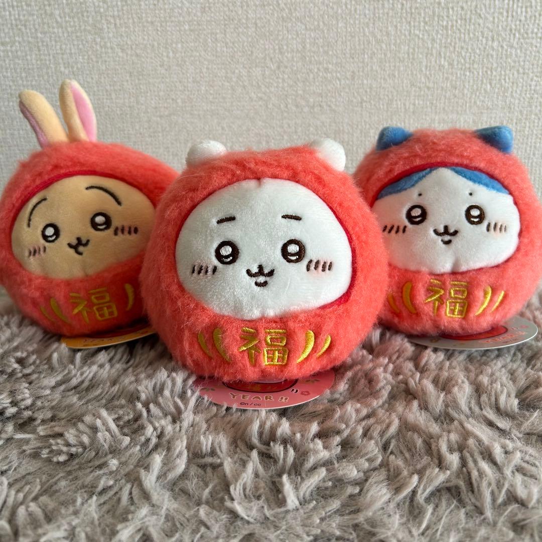 ちいかわ だるまになっちゃった！ ころりん起き上がりこぼしぬいぐるみ セット ちいかわ だるまになっちゃった！ころりん起き上がりこぼしぬいぐるみ