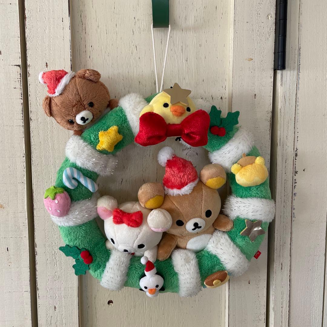 リラックマ クリスマス　リース 新品 リラックマ ピカっとクリスマスリース コリラックマ - メルカリ