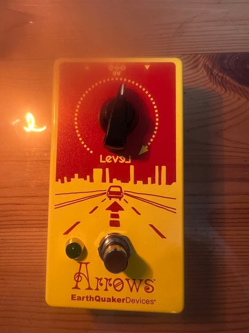 EarthQuaker Devices Arrows エフェクター博多カラー EarthQuaker Devicesより田渕ひさ子氏シグネイチャープリアンプ