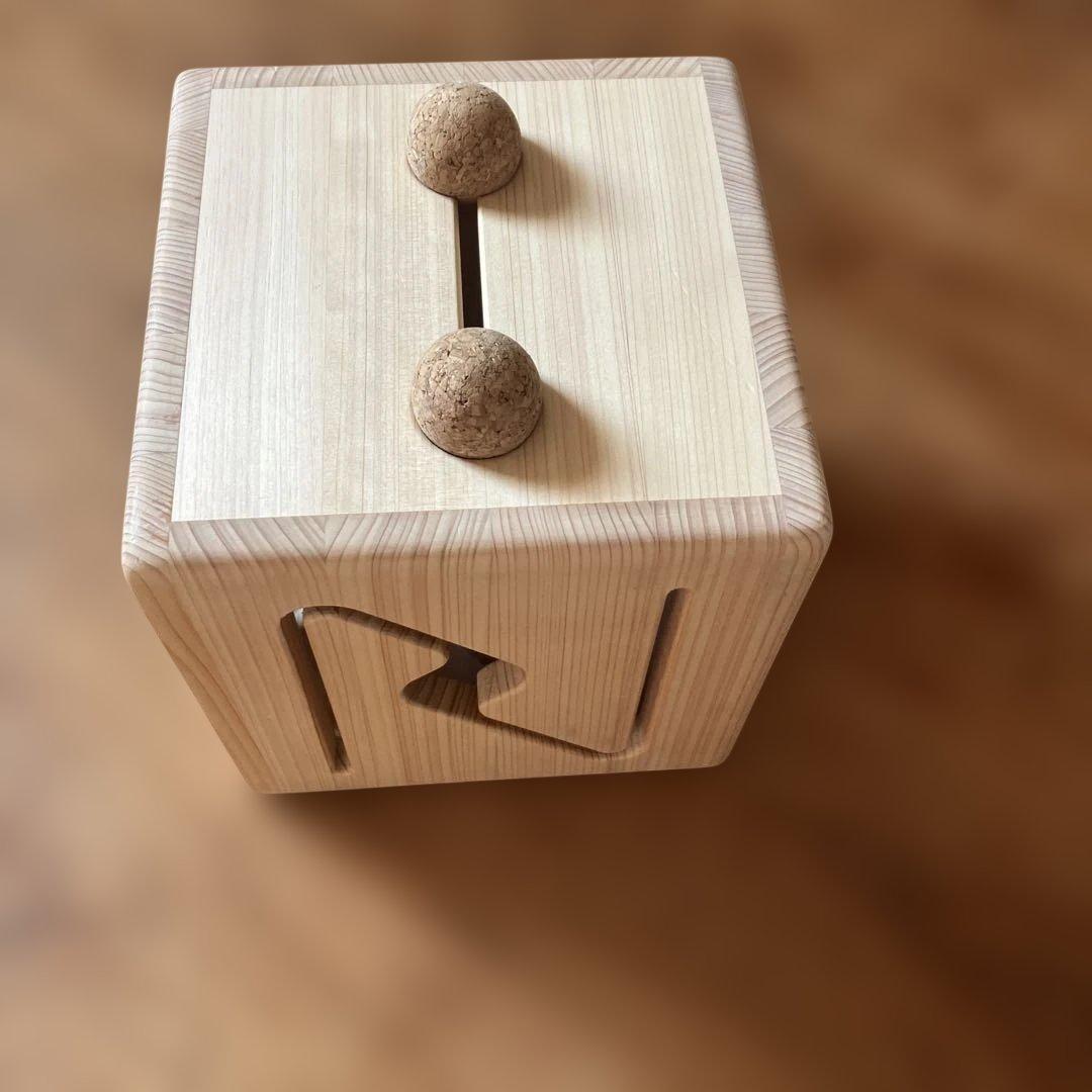 KAN-PONPON カンポンポン　スリットドラム　ひのき　岡山県産