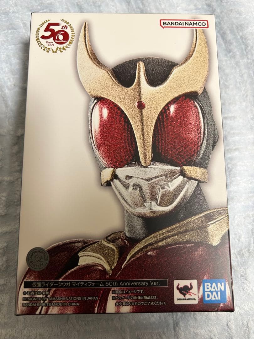 真骨彫　仮面ライダークウガ マイティフォーム 50th Anniversary S.H.Figuarts（真骨彫製法） 仮面ライダークウガ マイティフォーム