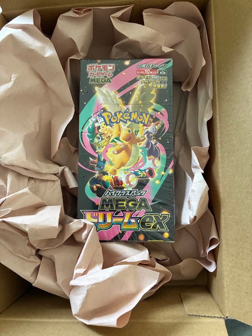 ポケモンカードゲーム MEGA ドリーム　シュリンク付き　1BOX
