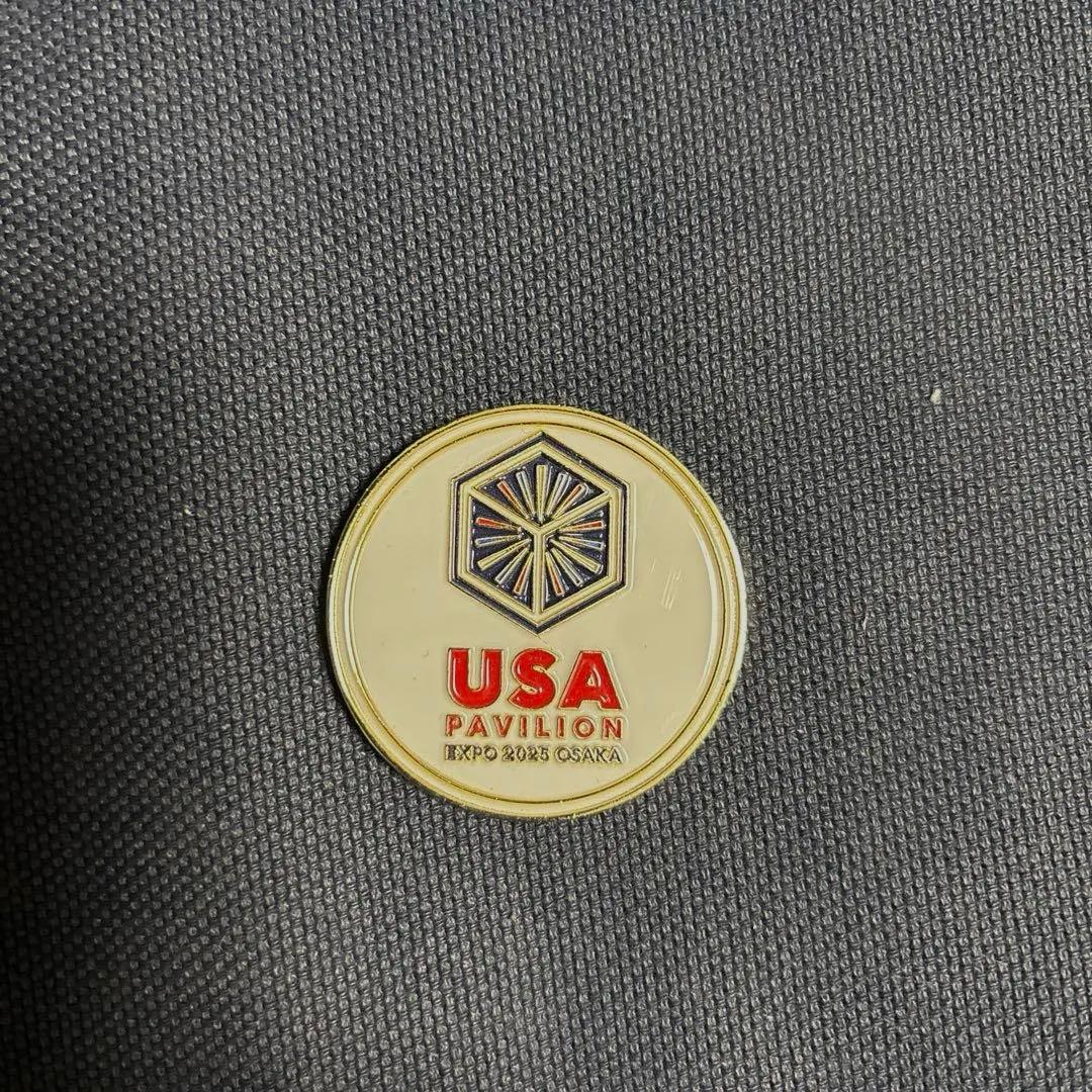 万博　アメリカパビリオン　メダル　