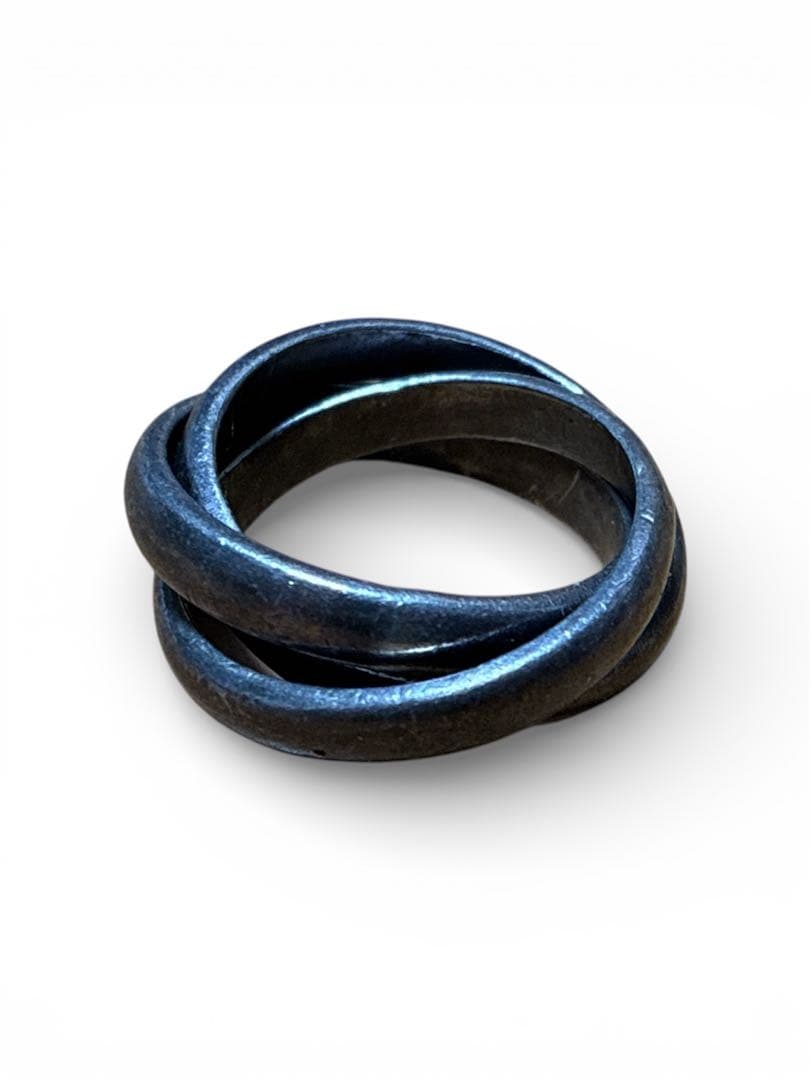 90s USA VERSANI 3連リング ヴェルサーニ　指輪 2026年最新】VERSANI リングの人気アイテム - メルカリ