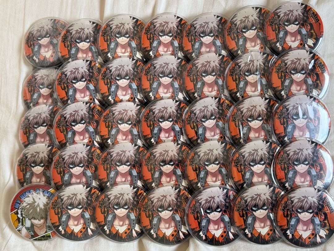 【最終値下げ】爆豪勝己 コレクション缶バッジ 僕のヒーローアカデミア 缶バッジコレクション／爆豪 勝己: キャラ