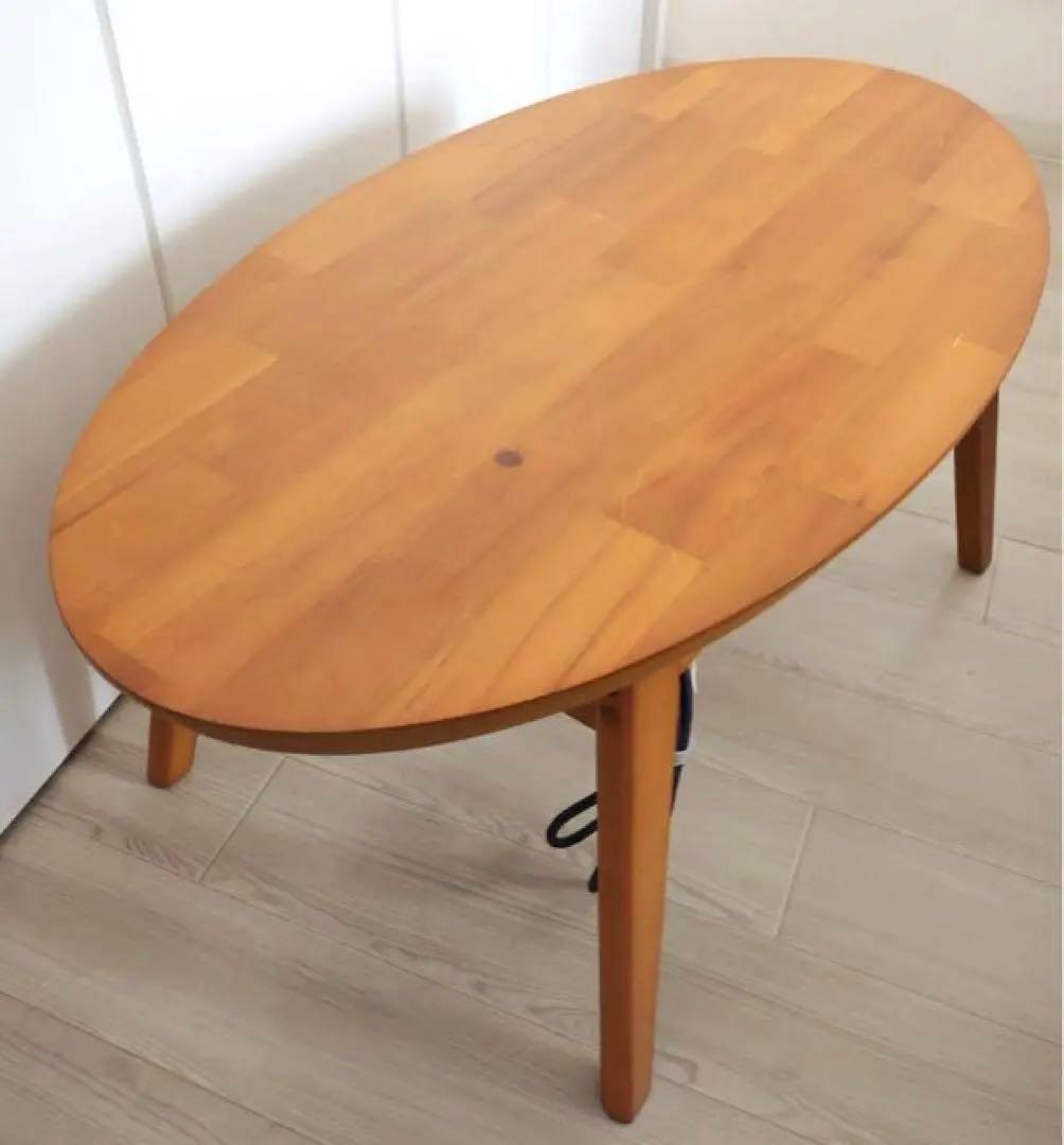 ヤマソロ - 楕円形こたつ/木製/電気式