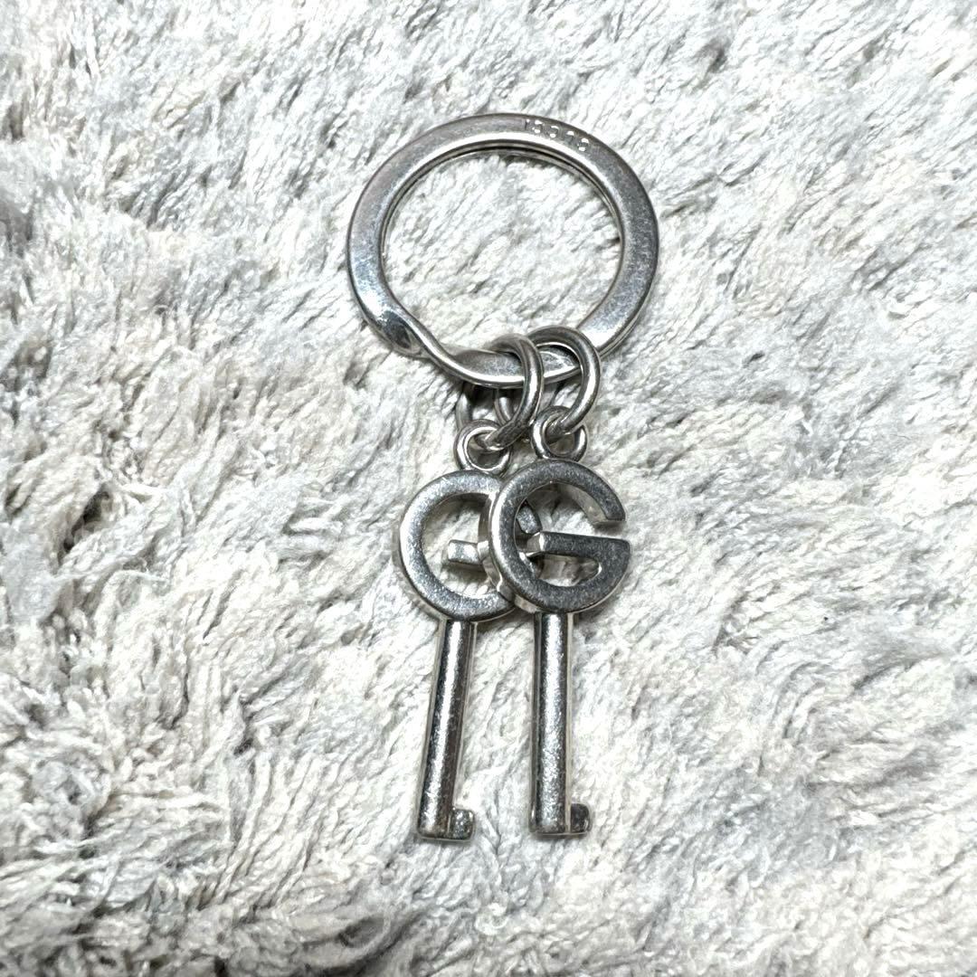 GUCCI グッチ キーホルダー キーリング シルバー ユニセックス - メルカリ