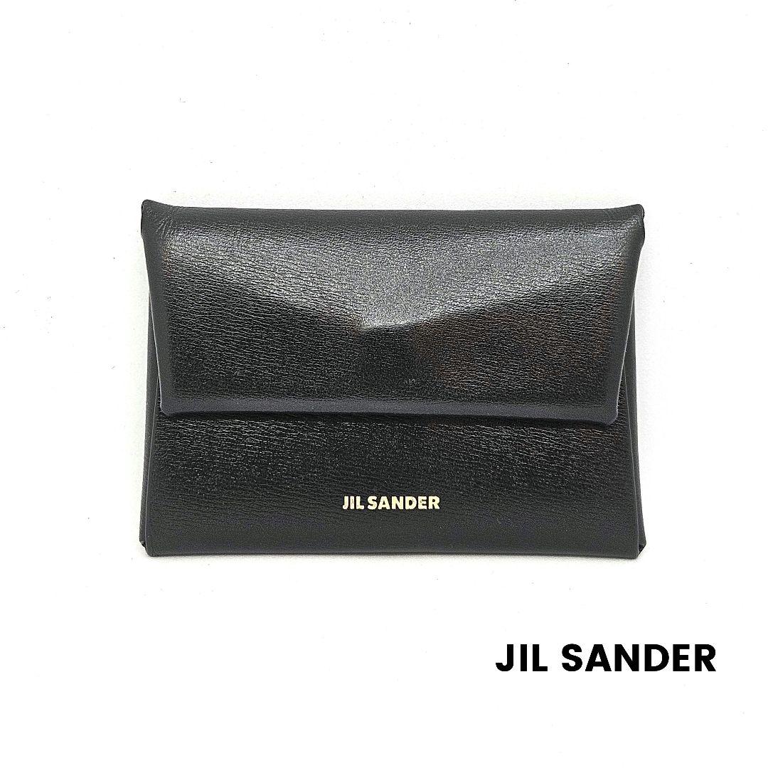 JIL SANDER ジルサンダー ケース 小銭入れ 財布 レザー 黒