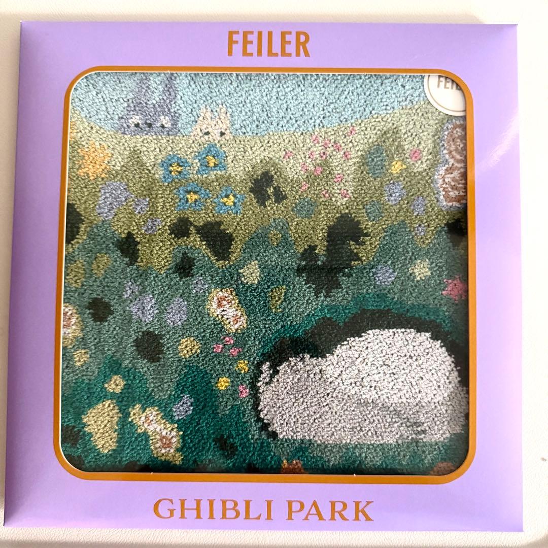 ジブリパーク 限定 新商品 FEILER フェイラー ハンカチ となりのトトロ