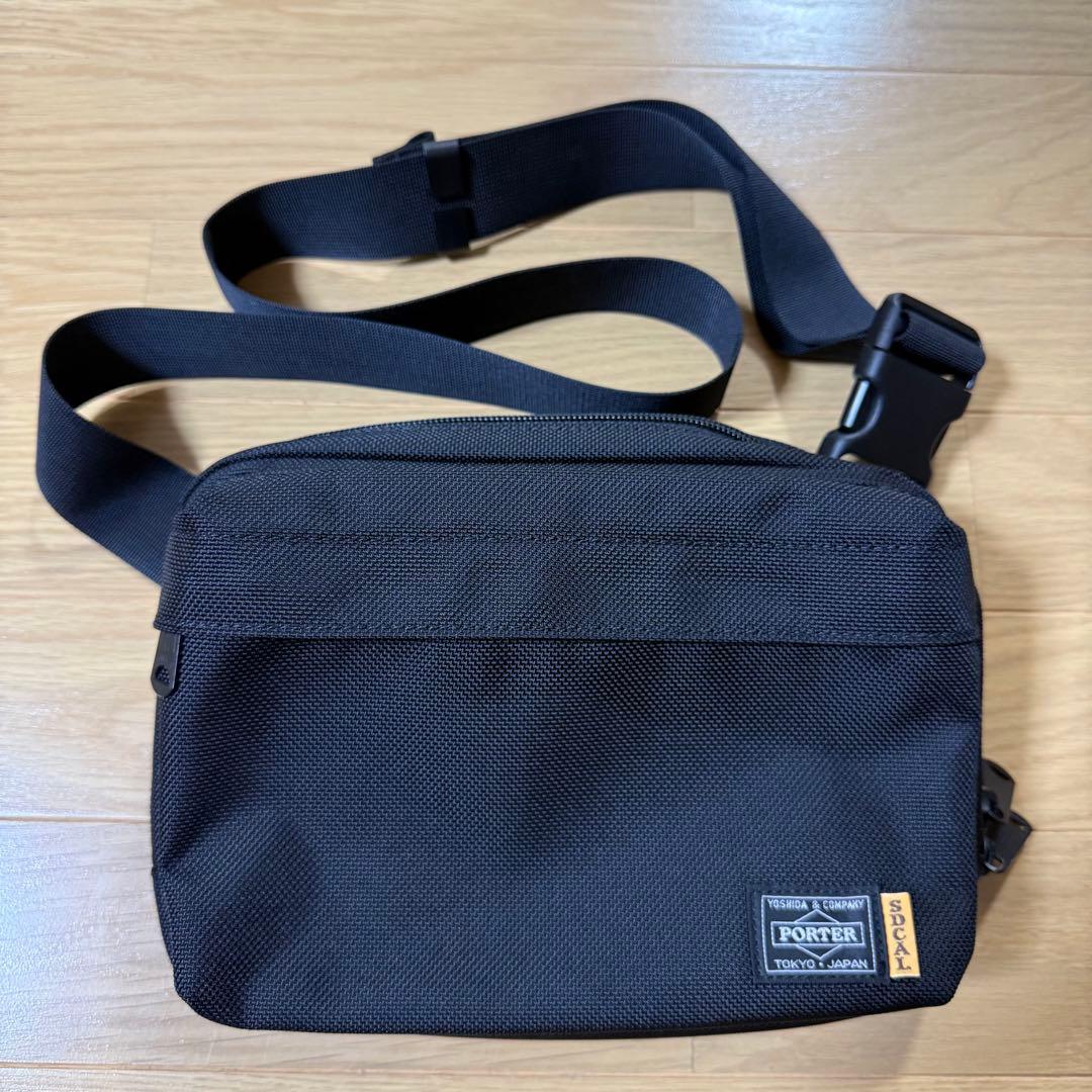 美品✨スタンダードカリフォルニア　ポーター トリップウエストバッグ ブラック スタンダードカリフォルニア ポーター トリップ ウエストバッグ