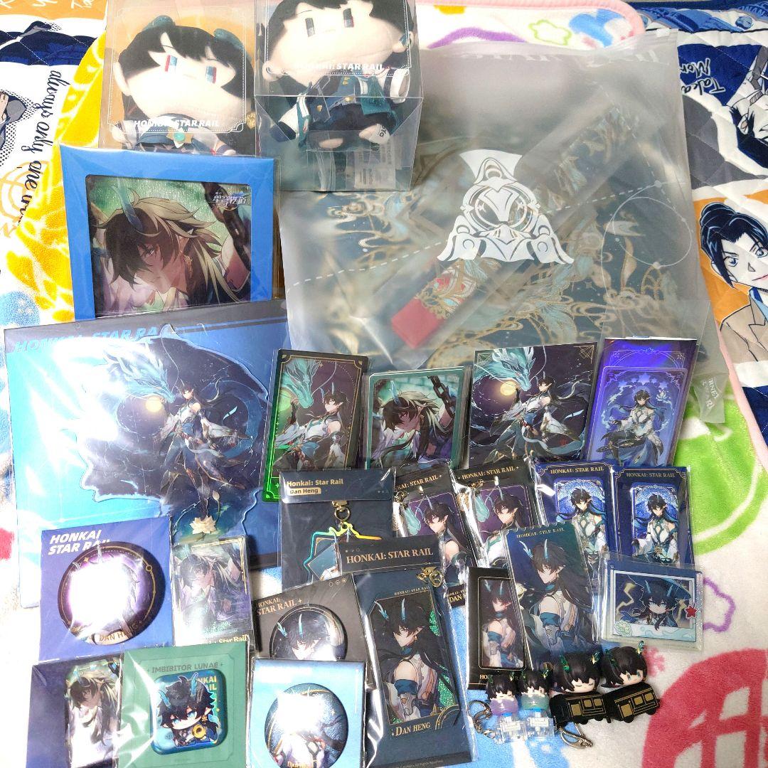 スタレ 丹恒 飲月 缶バッジ アクキー まとめ グッズ バッグ スターレイル