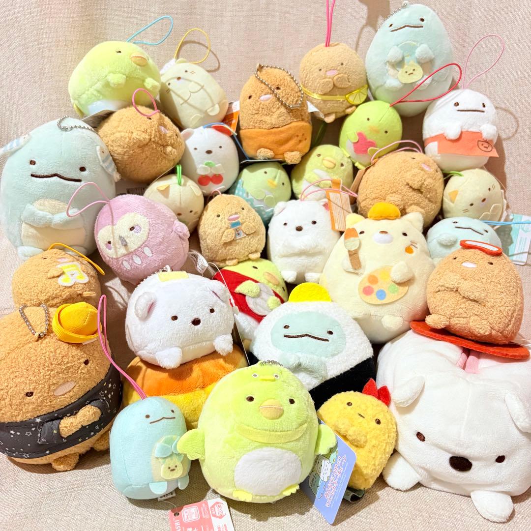 すみっコぐらし　ぬいぐるみ　キーホルダー　ストラップ　まとめ売り　大量