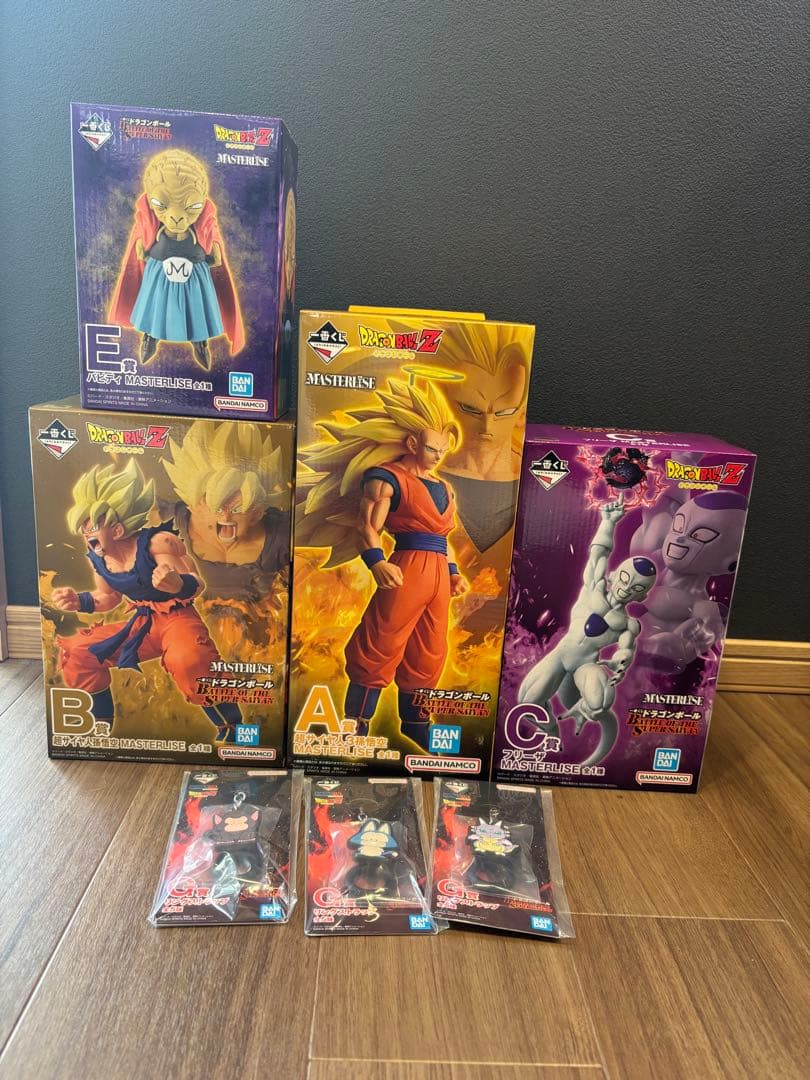 【新品・未開封】ドラゴンボール 1番くじ MASTERLISE A賞B賞C賞E賞