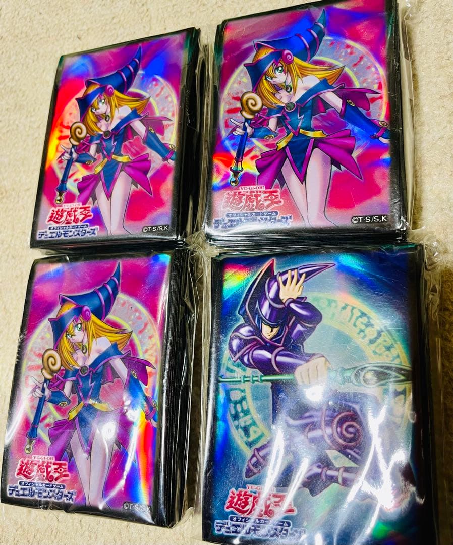 遊戯王 ブラックマジシャンガール 未開封 決闘王の記憶 公式スリーブ セット 状態A-〕スリーブ『ブラックマジシャンガール(決闘王の記憶)』55枚入り