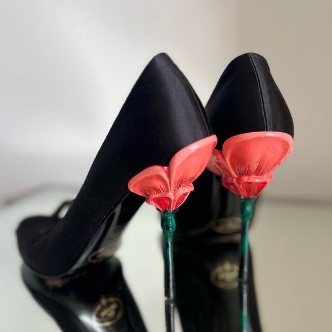 PRADA プラダ 花 パンプス PRADA/プラダ 花柄 パンプス – willow